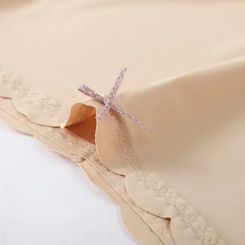 Sexy Lace Edge Safety Short Pants Soft Seamless Under Skirt Shorts Modal Ice Silk Breathable Short Tights Women Underwear