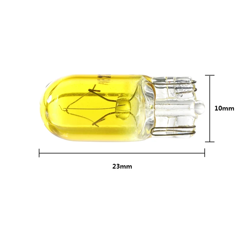 T10 Halogen W5w 194 158 Wedges 12v 5w Xexon Lamp White Amber Instrument Light Reading Light Clearance Lamp