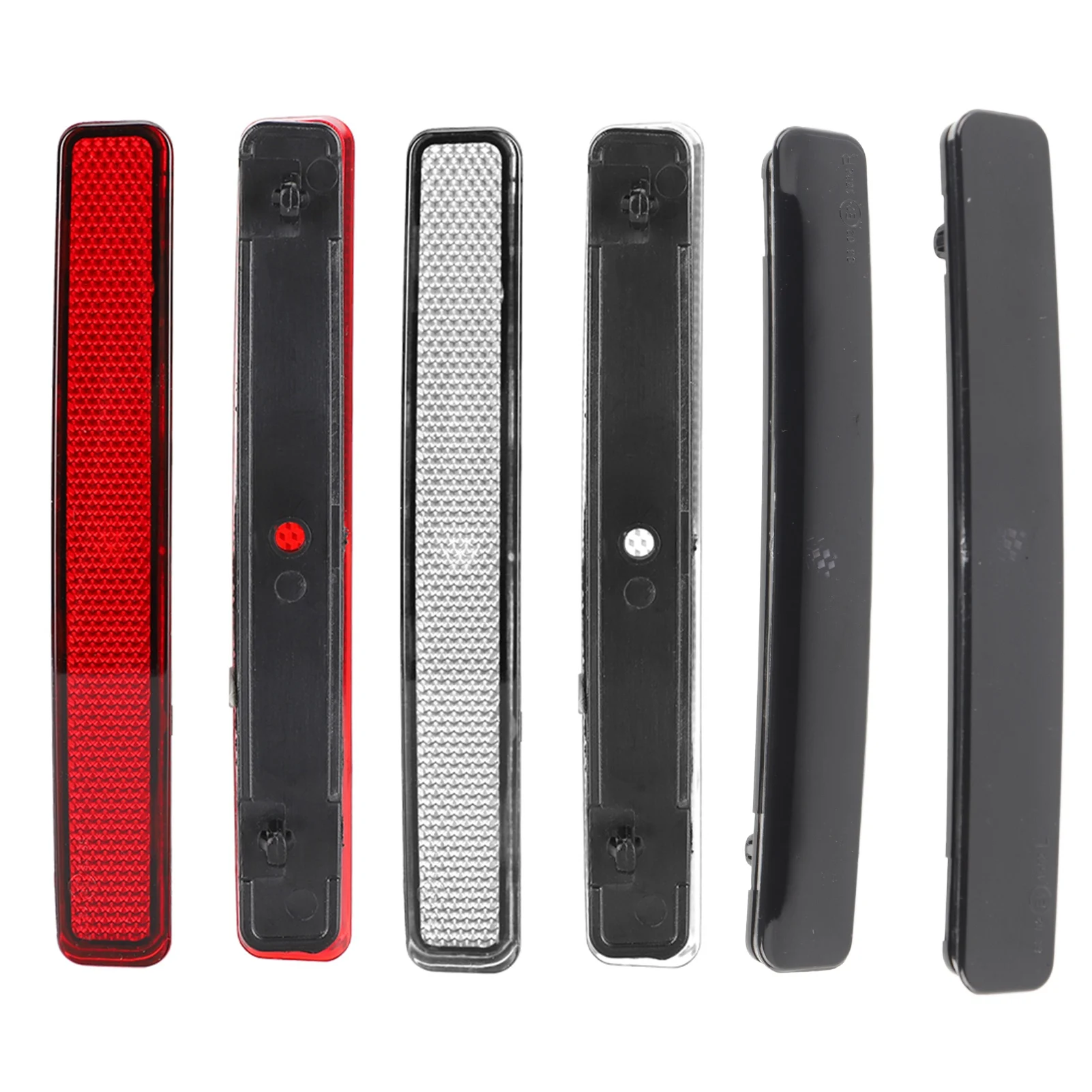 7E0945105 Pair of Rear Bumper Reflector Assembly Light Fit for T5  2003-3011 Bumper Light Reflector Lamp