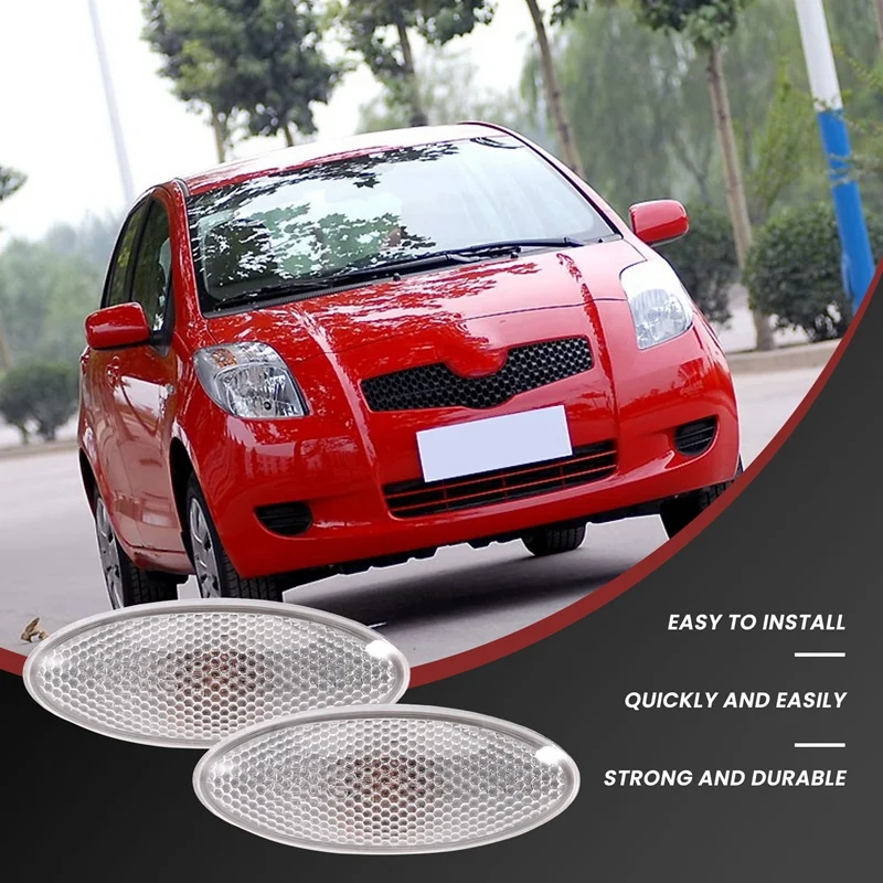 1 Pair Car Turn Signal Light Side Lamps For Fender Lights For Toyota Corolla/Camry/Yaris/RAV4 2006-2013