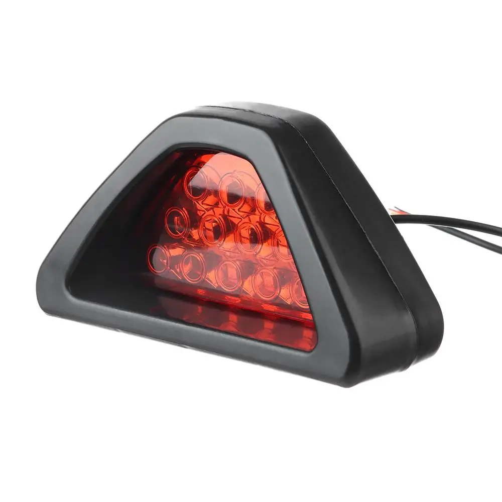 Tail F1 Style 12LED Sporty Brake Signal Lamp Third Brake Lamp Stop Light Rear Fog Light