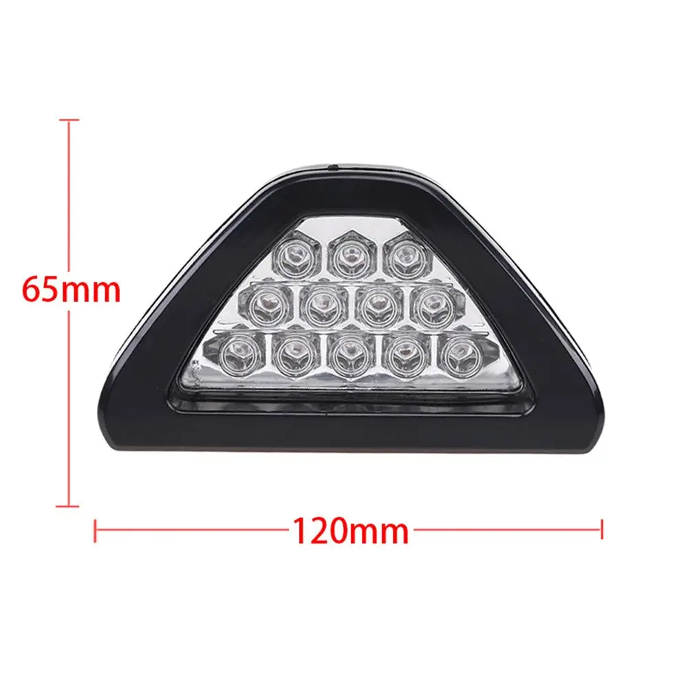 Tail F1 Style 12LED Sporty Brake Signal Lamp Third Brake Lamp Stop Light Rear Fog Light