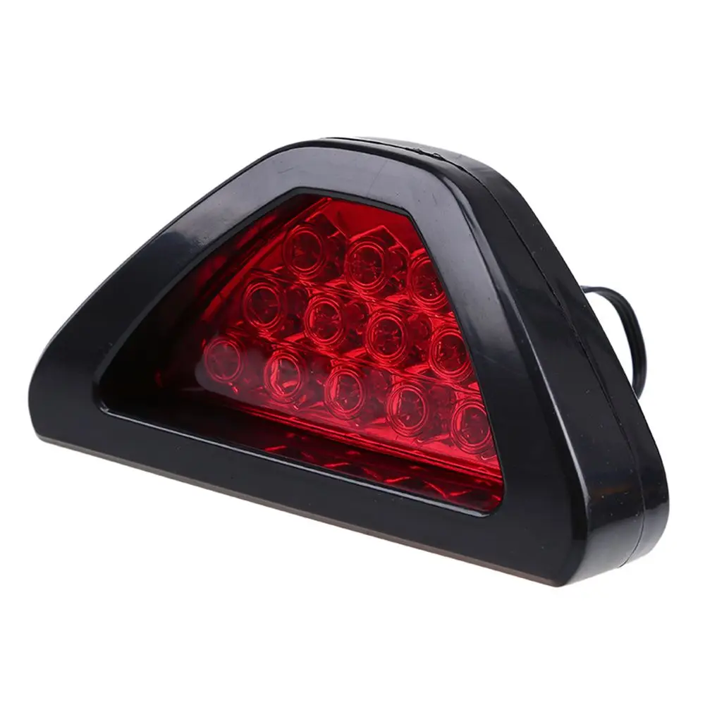 Tail F1 Style 12LED Sporty Brake Signal Lamp Third Brake Lamp Stop Light Rear Fog Light