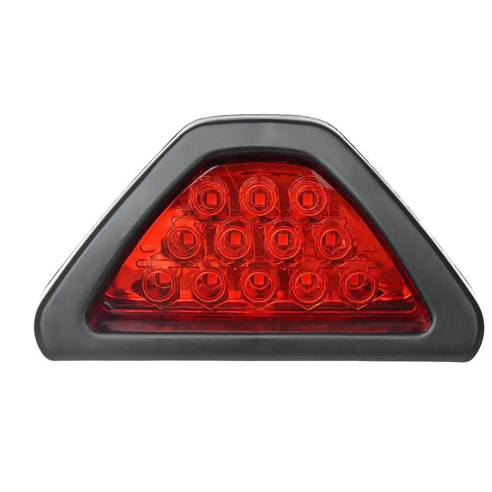 Tail F1 Style 12LED Sporty Brake Signal Lamp Third Brake Lamp Stop Light Rear Fog Light