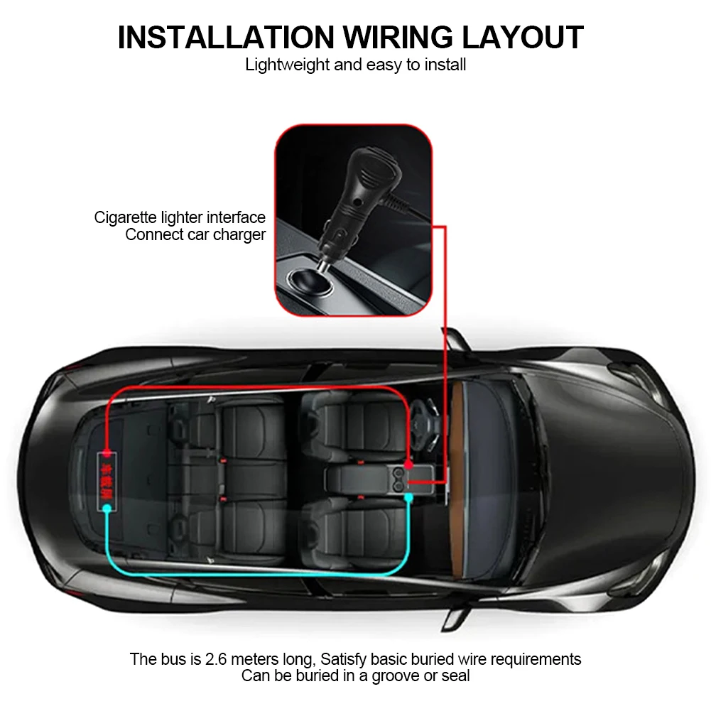 Devil‘s Eyes LED Panel Screen Light Remote Control Scrolling Animation Display 12V 24V LED Screen Light for Car Truck Windshield