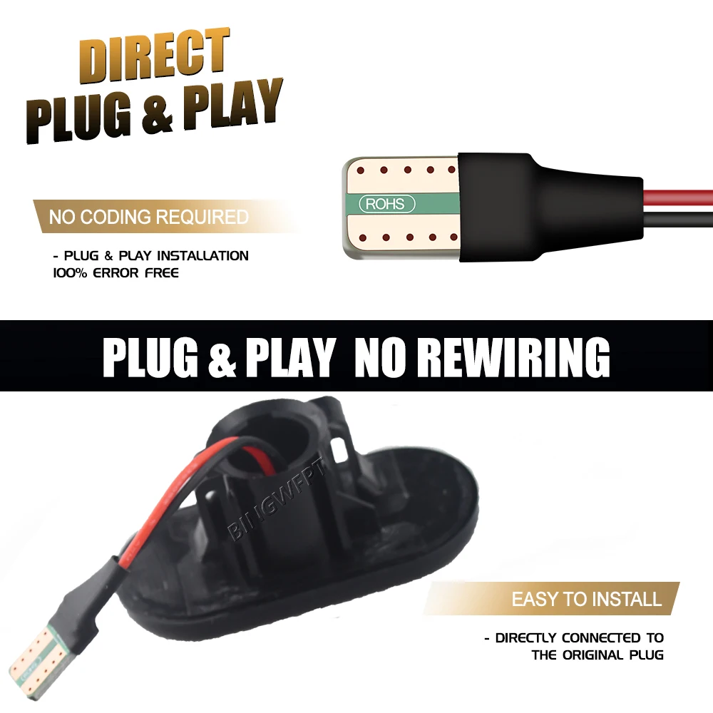 Side Marker For Renault Clio Trafic Kangoo Twigo Dacia Logan Duster Nissan Interstar Primastar LED Dynamic Turn Signal Lights