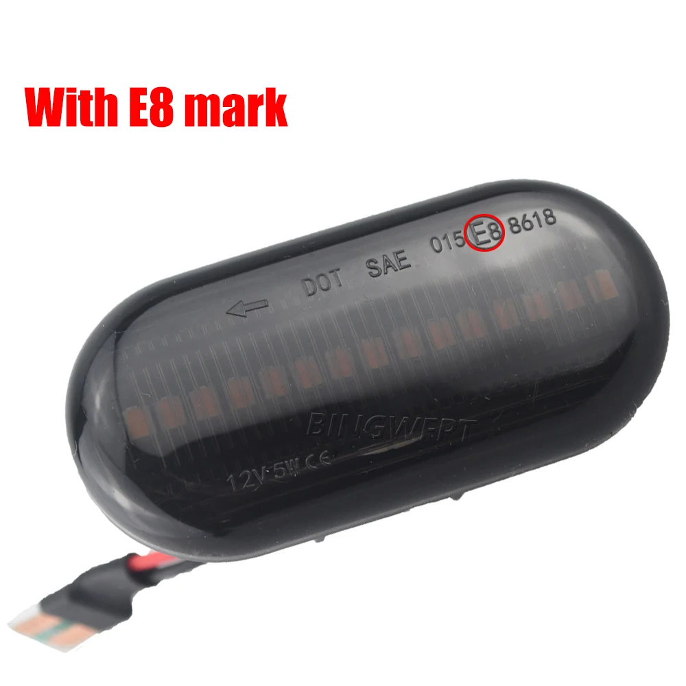 Side Marker For Renault Clio Trafic Kangoo Twigo Dacia Logan Duster Nissan Interstar Primastar LED Dynamic Turn Signal Lights