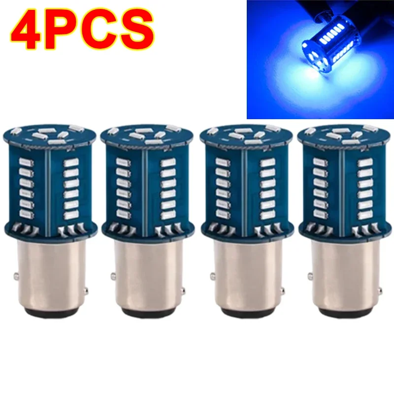 Motorcycle Strobe Lights 1157 BAY15D LED Brake Light DRL Flash Reversing Parking Turn Signal Stop Tail Lamp for Auto Motorcycle