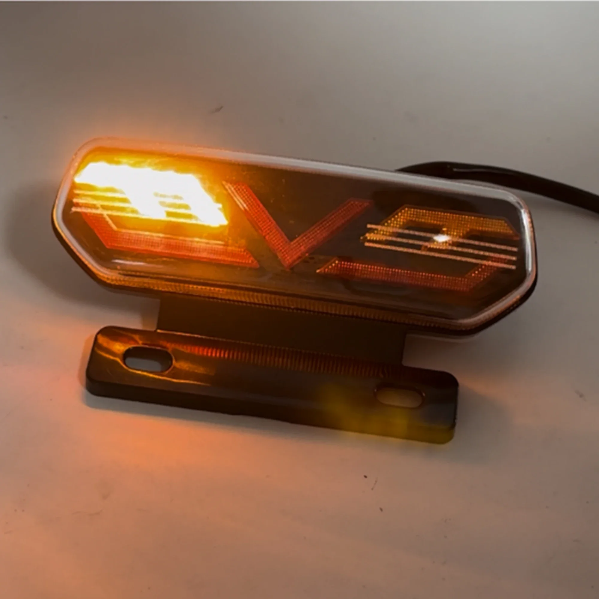 ATV Dirt Pit Bike Taillight Motorbike Stop Turn Signal Light Motorcycle Rear Lights LED Brake Lamp 12V Enduro Equipments