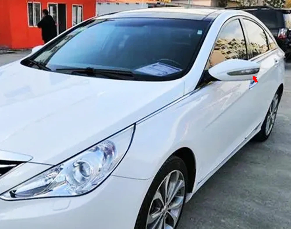 For Hyundai Sonata 8 2010 2011 2012 2013 2014 2015 Car Door Wing Mirror Lamp Side Mirror LED Turn Signal Light Rearview Repeater