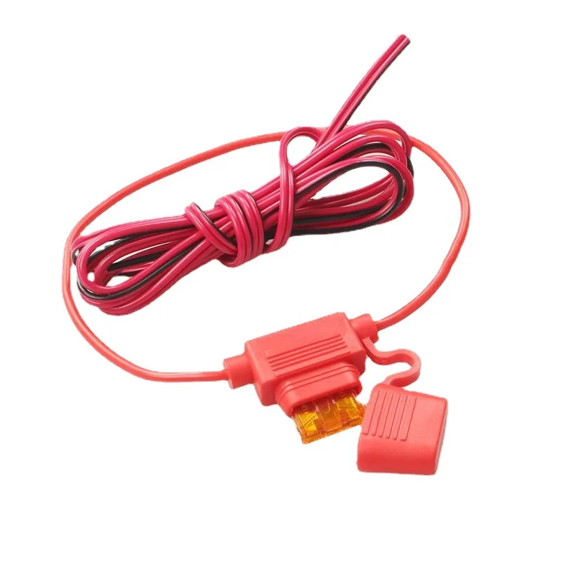 Universal Carbon Fiber Luminous Tail Throat Tail Pipe Muffler Blue and Red LED Light