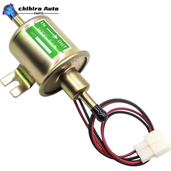 OE HEP02A HEP-02A 12V  Low Pressure Electric Fuel Pump Petrol Gas Pump with Install Kit for Motorcycle Lawn Mower Carburetor