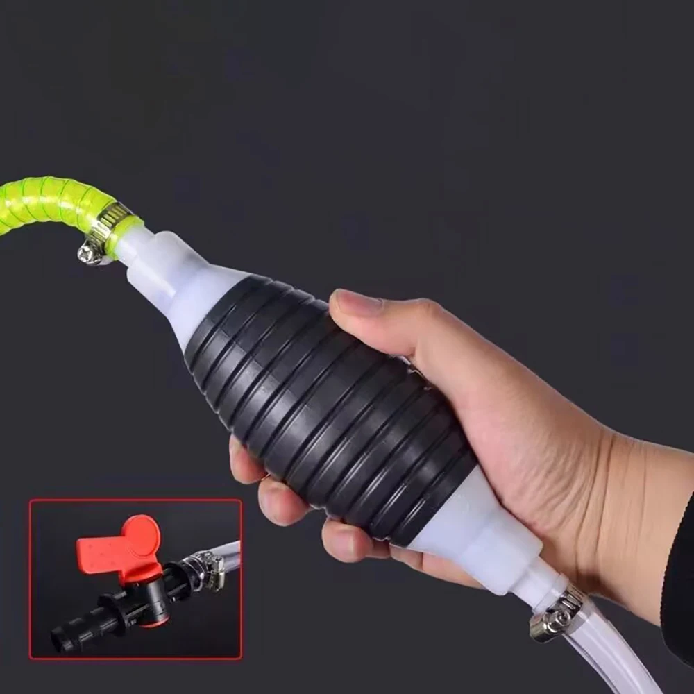 1 Pcs Universal Car Fuel Pump Kit Cut Pipe Manual Hand Suction Pipe Pumping Durable for Liquid Petrol Tuning Fuel Diesel Pump