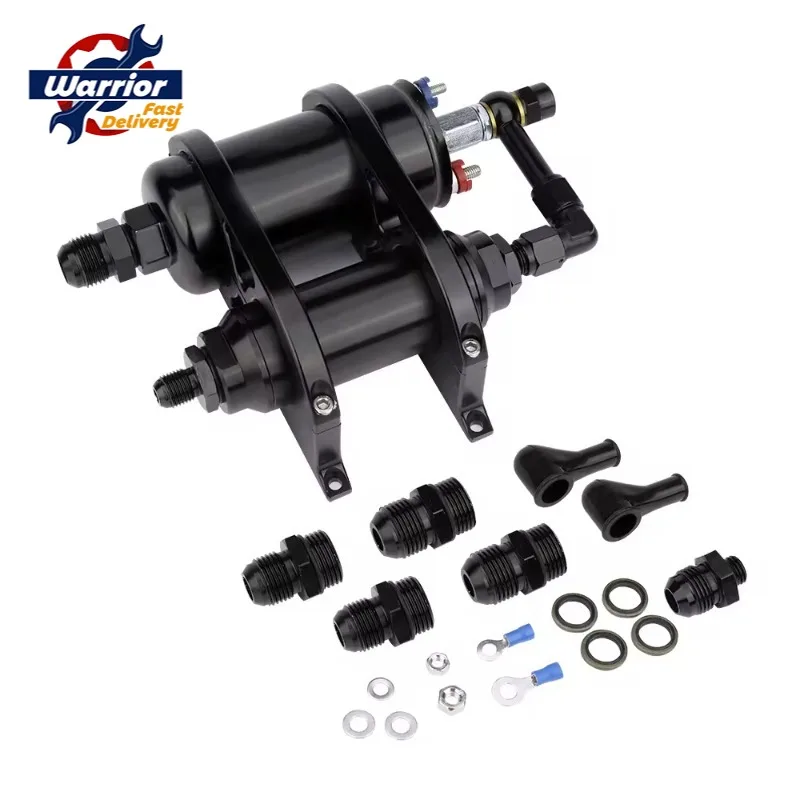 High Pressure Fuel Pump 300LPH Inline External Fuel Pump+8AN Outlet 044 Check Vavle Carbon Brush+Carbon Commutator Replaces High Pressure Fuel Pump 300LPH Inline External Fuel Pump+8AN Outlet 044 Check Vavle Carbon Brush+Carbon Commutator Replaces