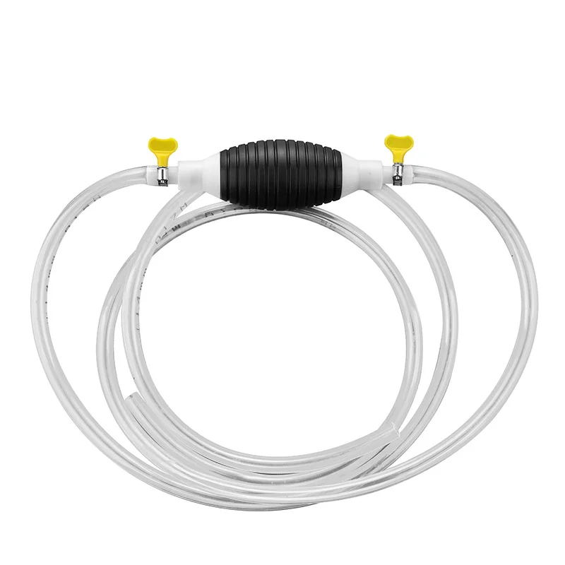 Car Emergency Fuel Extractor Universal Siphon Hose Pressurised Manual Self-priming Fuel Pump Car Engine Fuel Accessories