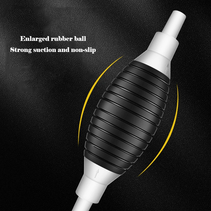 Car Emergency Fuel Extractor Universal Siphon Hose Pressurised Manual Self-priming Fuel Pump Car Engine Fuel Accessories