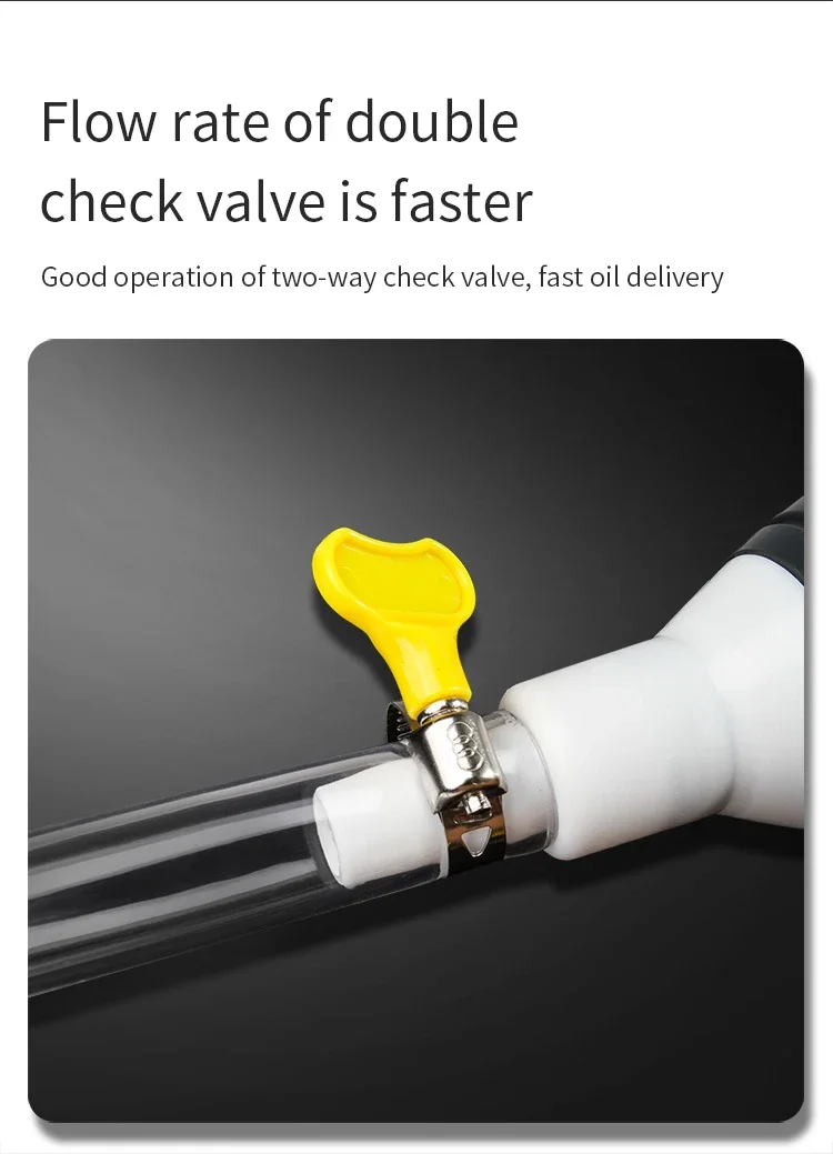 1set Universal Car Fuel Pump Kit DIY Cut Pipe Manual Hand Suction Pipe Pumping Durable for Liquid Petrol Tuning Fuel Diesel Pump