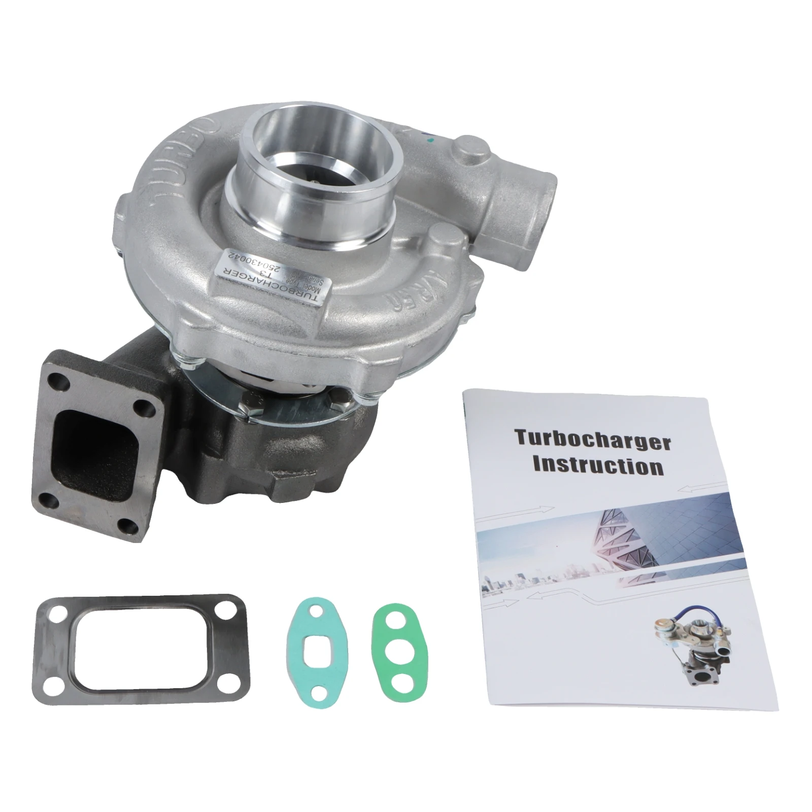 T04E T3/T4 .57 A/R 48.1 TRIM TURBO COMPRESSOR 400+HP BOOST STAGE III Charger Engine Parts Turbos Nitrous Superchargers Turbo