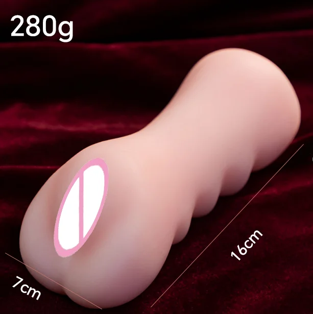 2 in 1 Realistic Vagina Anal Male Masturbator Sex Toys for Men with 3D Sex Portable Flesh Light Sex Doll Pocket Pussy for Men