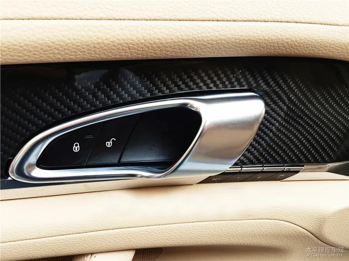 5/10cm DIY 3D Black Carbon Fiber Vinyl Car Wrap Sheet Roll Film Sticker Decal Door Sill Anti-Scratch Protector Tape Film