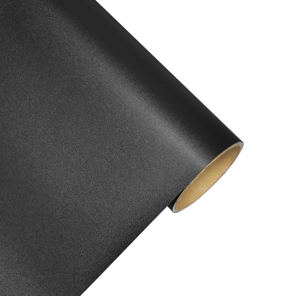 Carbon Fiber Car Film Black Vinyl Car Wrap Sticker Matte Self-adhesive Protective Film For Cars On The Body Vehicle Cover Foil
