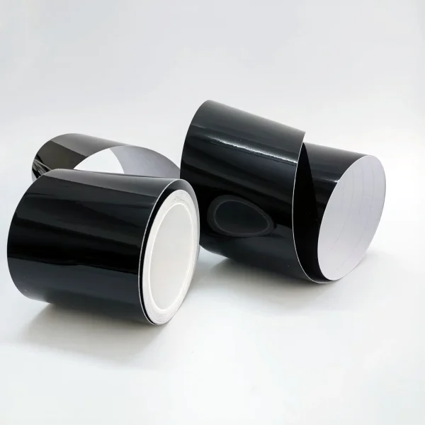 10cmx50cm Matte Glossy Black Air-Release Vinyl Wrap Roll Glossy Car Body Sticker Wrapping Foil