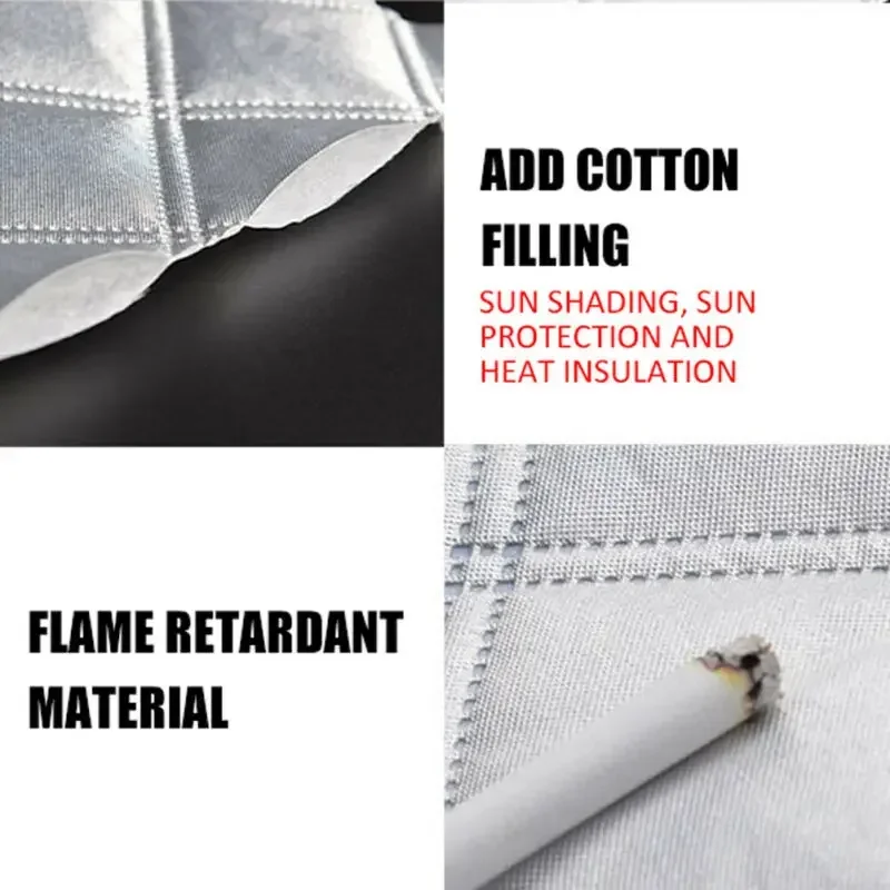 CarHome Magnetic Car Windshield Snow Cover Winter Ice Frost Guard Sun Shade Protector Anti-icing Front Windscreen Cover NEW