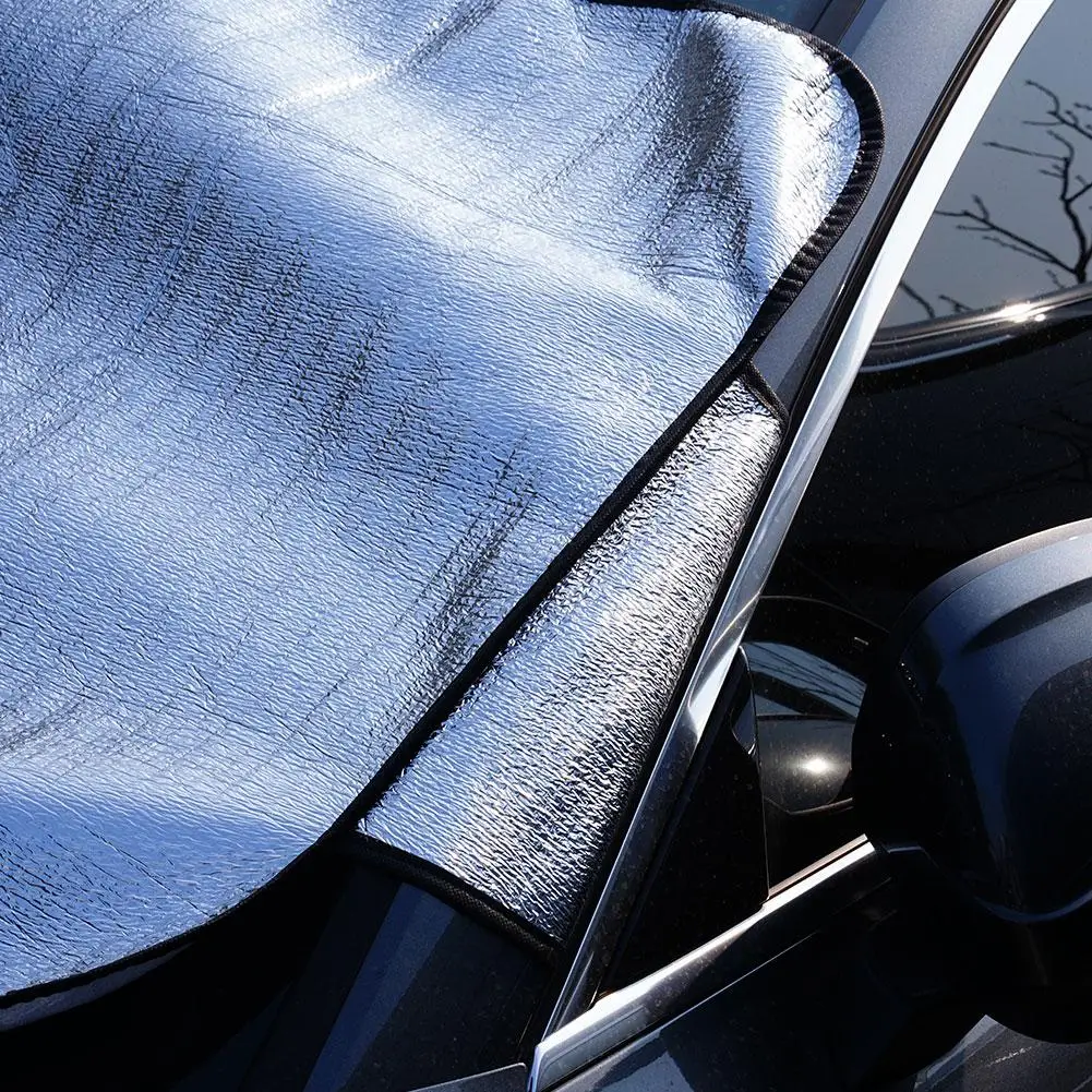 4-layers Car Windscreen Windshield Frost Cover Ice Front Protector Cover 70*150cm Universal Car Accessories