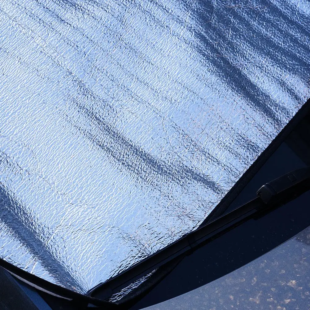 4-layers Car Windscreen Windshield Frost Cover Ice Front Protector Cover 70*150cm Universal Car Accessories