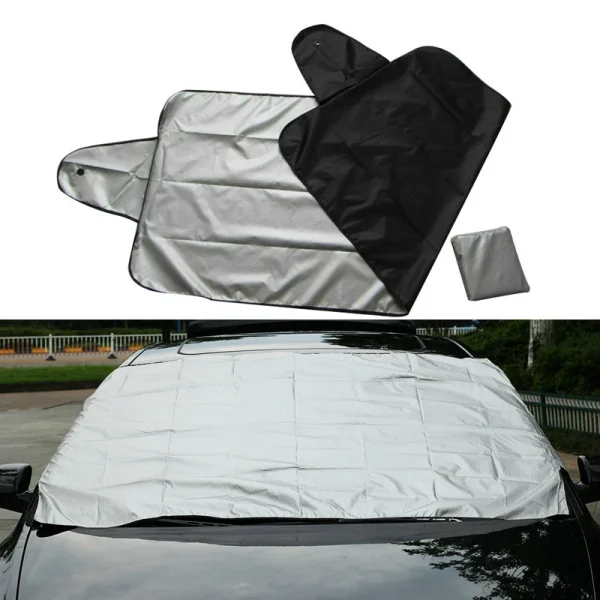 Car Exterior Protection Snow Blocked Car Covers Snow Ice Protector Visor Sun Shade Front Rear Windshield Cover Block Shields