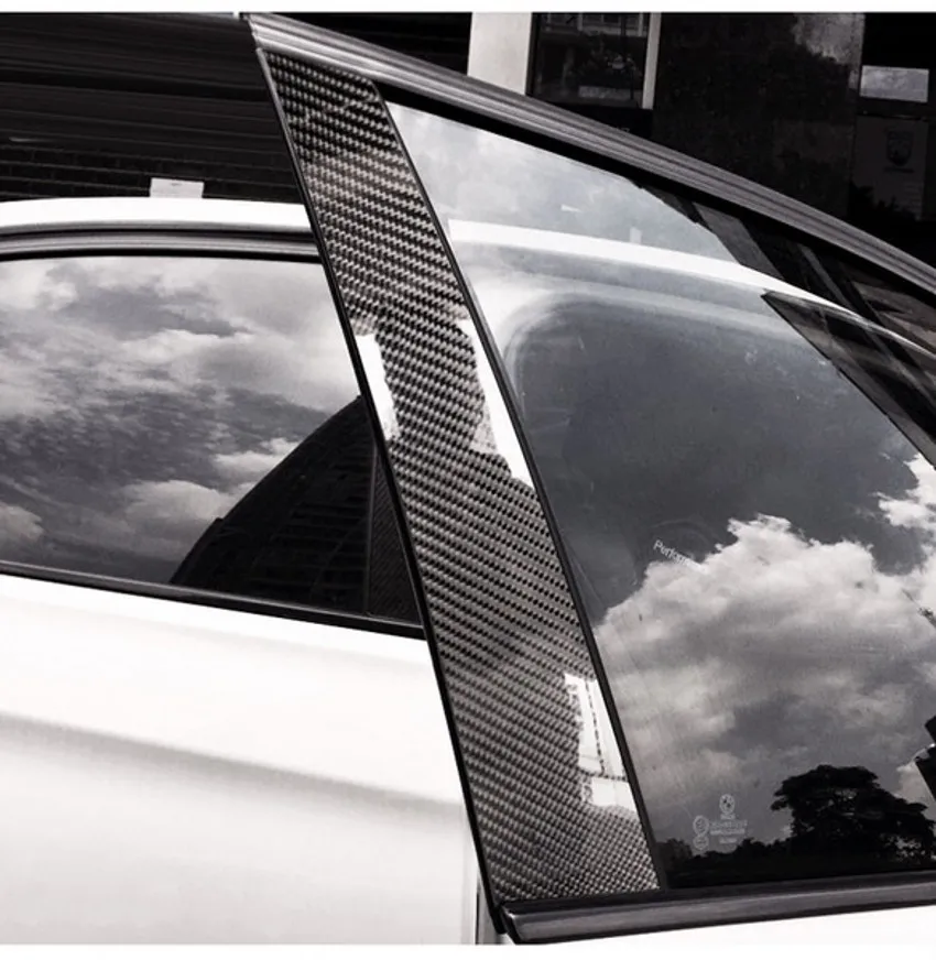 10/5M 3D Carbon Fiber Car Sticker DIY Paste Protector Strip Auto Door Sill Side Mirror Anti Scratch Tape Waterproof Protect Film
