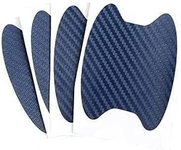 4Pcs/Set Car Door Sticker Carbon Fiber Scratches Resistant Cover Auto Handle Protection Film Exterior Styling Accessories