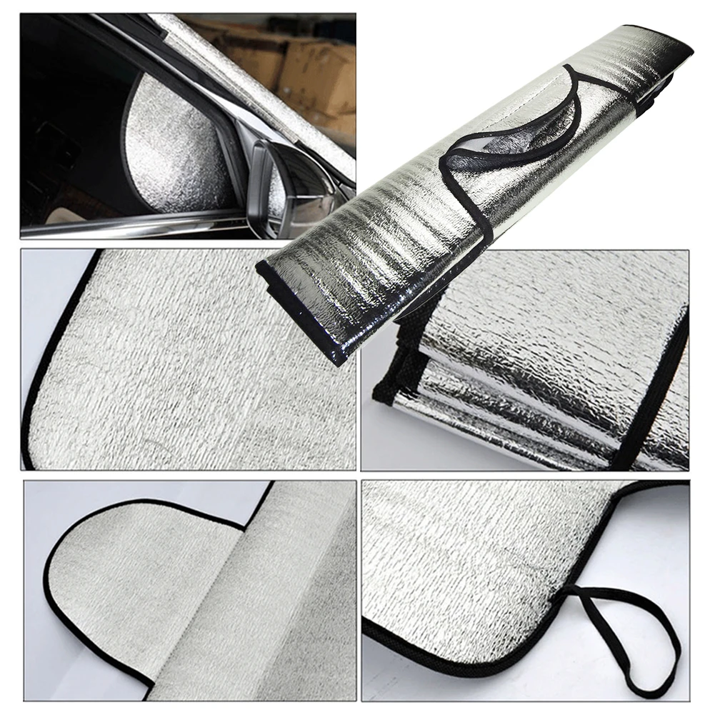 Car Windshield Foldable Sun Shade Visor Cover Block Reflector Portable Breathable Anti UV Protector Screen