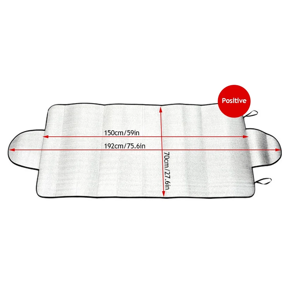 Car Windshield Foldable Sun Shade Visor Cover Block Reflector Portable Breathable Anti UV Protector Screen