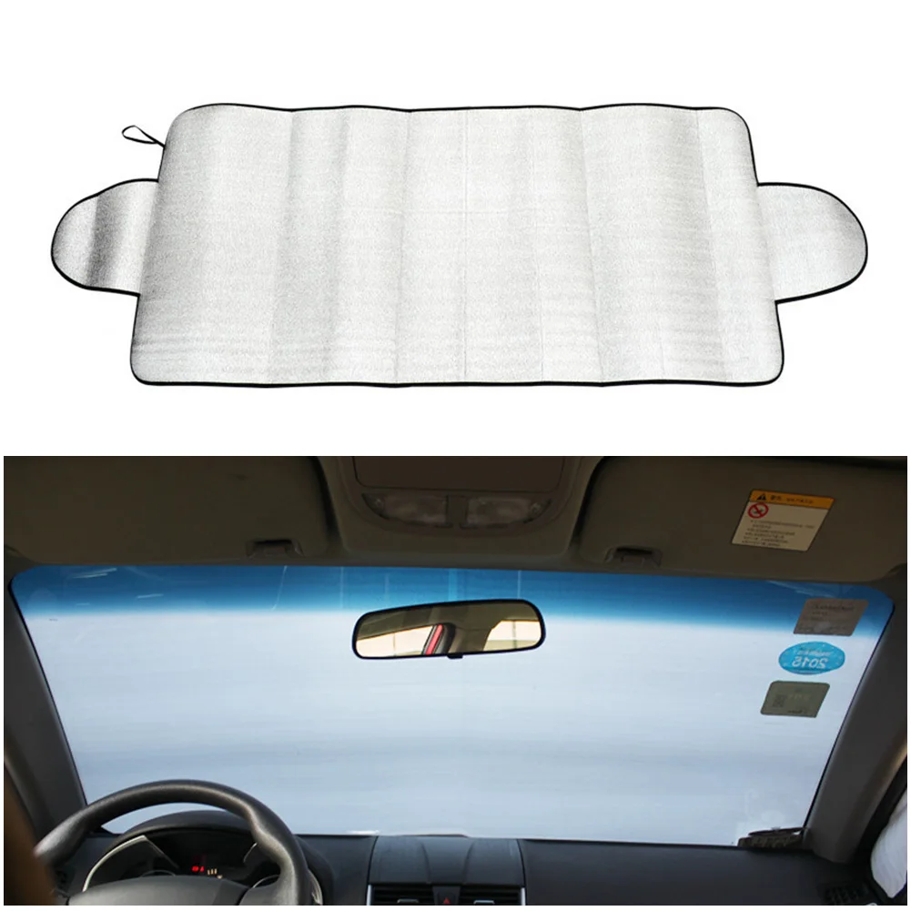 Car Windshield Foldable Sun Shade Visor Cover Block Reflector Portable Breathable Anti UV Protector Screen