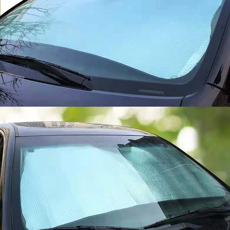 Car Sun Shades Cover Anti-UV Protection Car Window Sunshades Foldable Outdoor Windshield Sunshade Auto Exterior Accessories