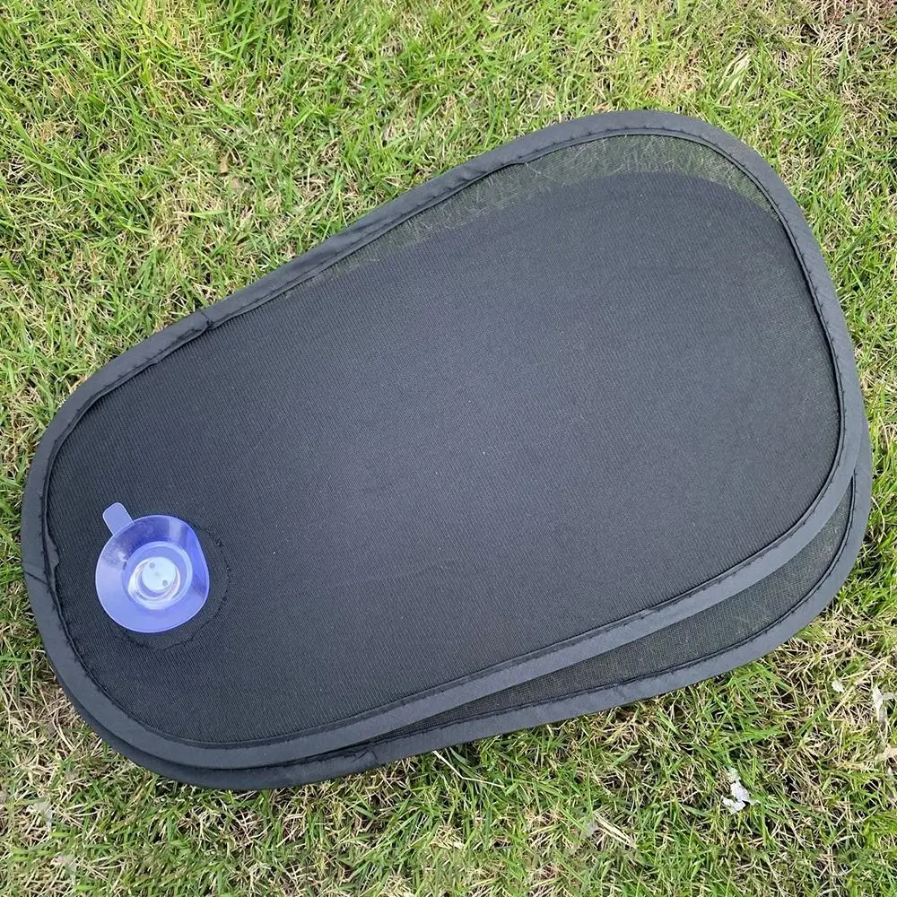 Rotatable Car Side Window Sunshade Suction Cup Type Folding Car Sunshade Curtain UV Protection Universal Black Sun Visor