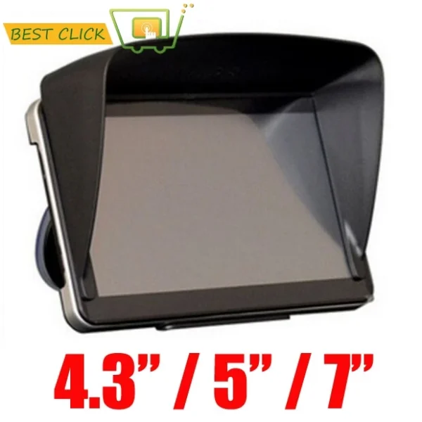 4.3 / 5 / 7 / GPS Navigation Accessories Inch Frame GPS Universal Sunshade Sun Shade GPS Screen Visor Hood Block