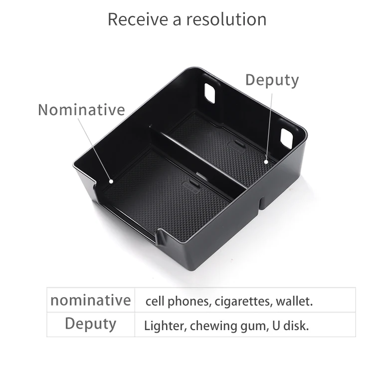 for NIO ET5 ET5T 2022-2025 Car Central Armrest Storage Box Center Console Tray Organizer Interior Tidying Accessories ABS