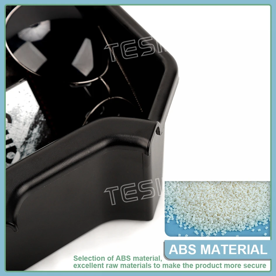 TESIN Stowing Tidying Car Rear Center Storage Box Organizer For Suzuki Jimny 2019 2020 2021 2022 2023 2024 Interior Accessories