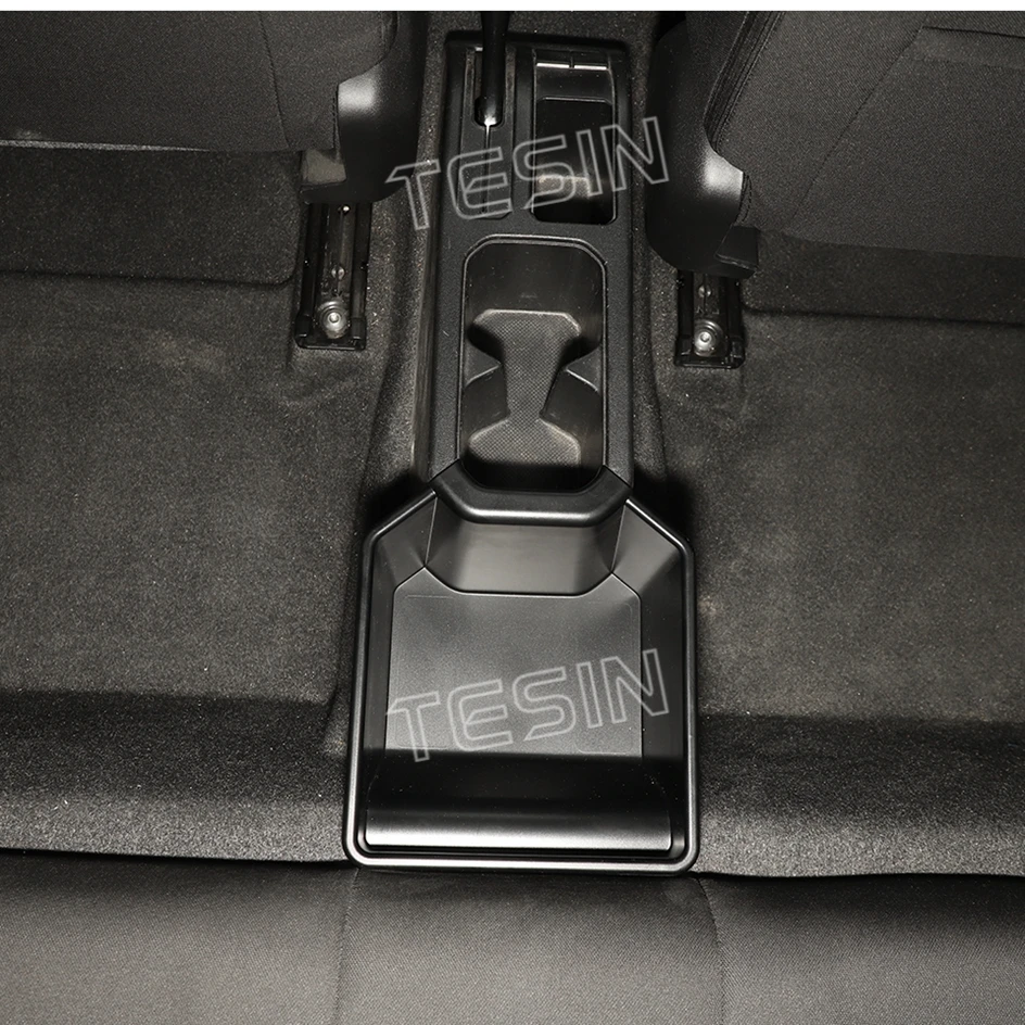 TESIN Stowing Tidying Car Rear Center Storage Box Organizer For Suzuki Jimny 2019 2020 2021 2022 2023 2024 Interior Accessories