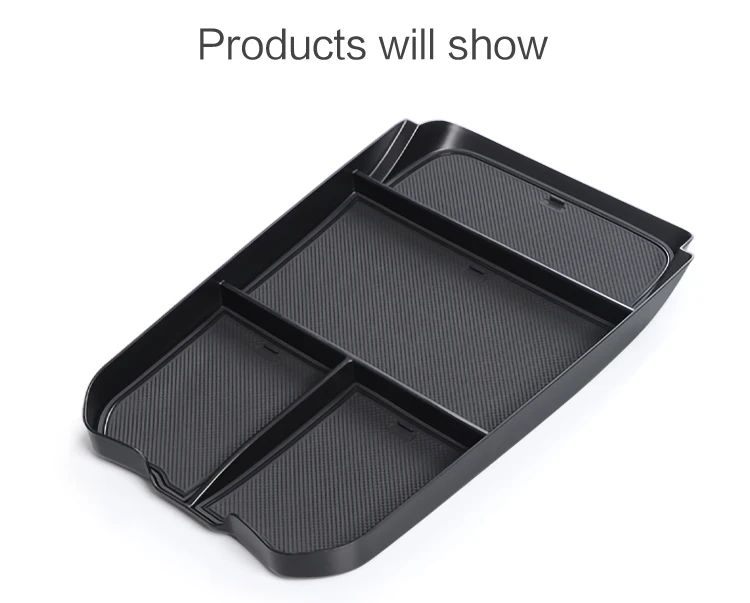 for NIO ET5 2022-2024 Central Armrest Lower Layer Storage Box Car Center Console Tray Organizer Tidying Accessories