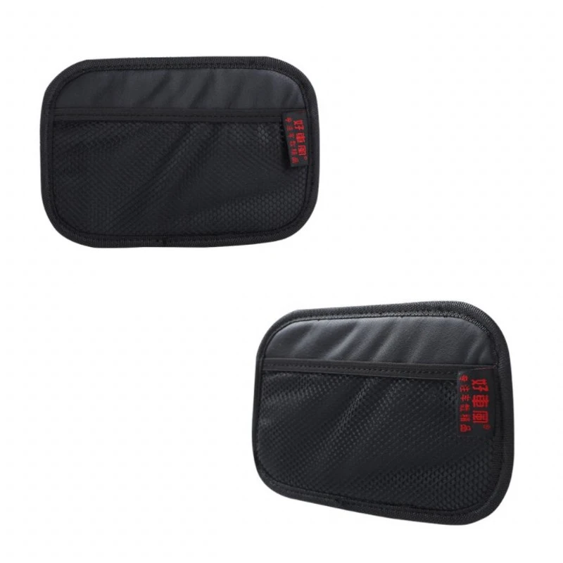Car Leather Mesh Bag Oxford Fabric Storage Net Bags Car Interior Organizer Phones Coins Keys Storage Auto Stowing Tidying Tools