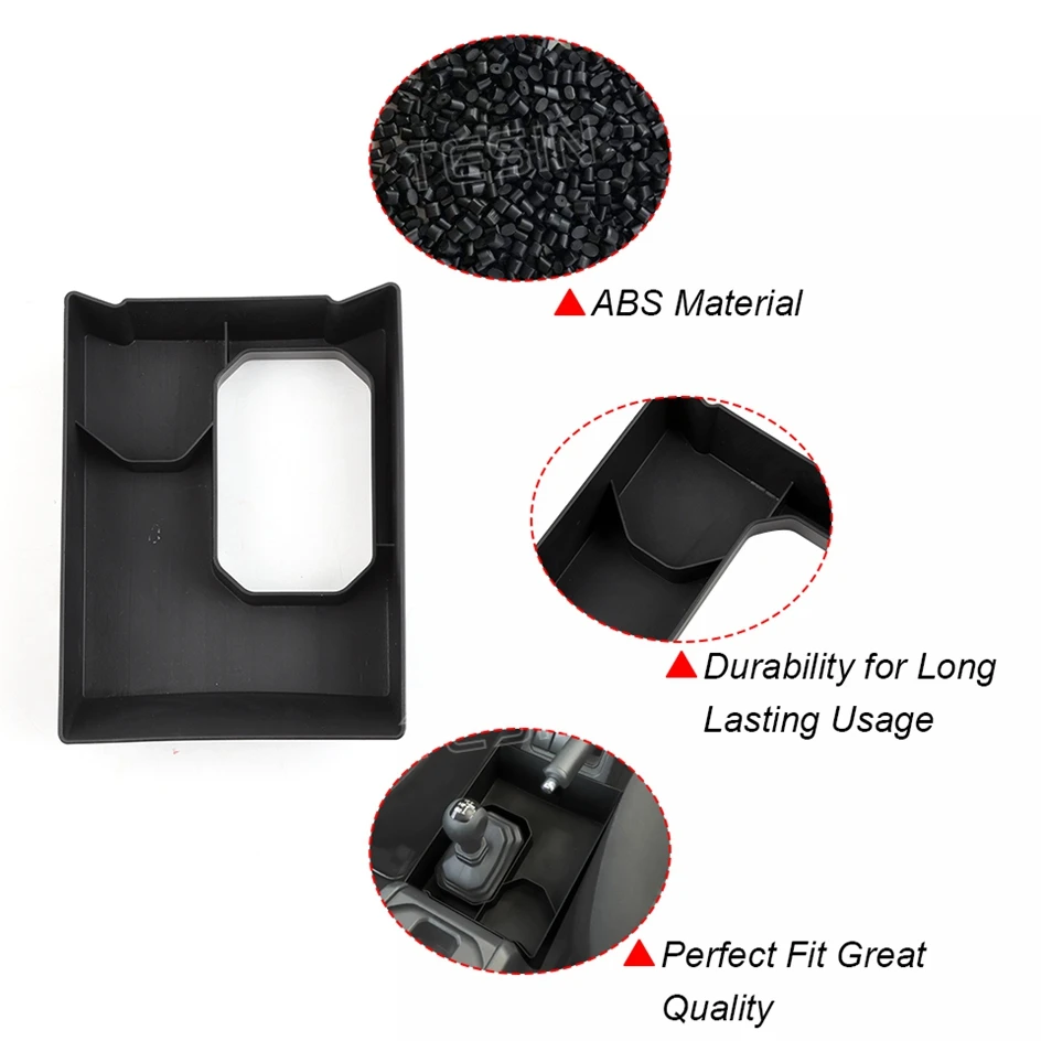 Car Gear Shift Storage Box Organizer Tray For Suzuki Jimny 2019 2020 2021 2022 2023 2024 Stowing Tidying Interior Accessories