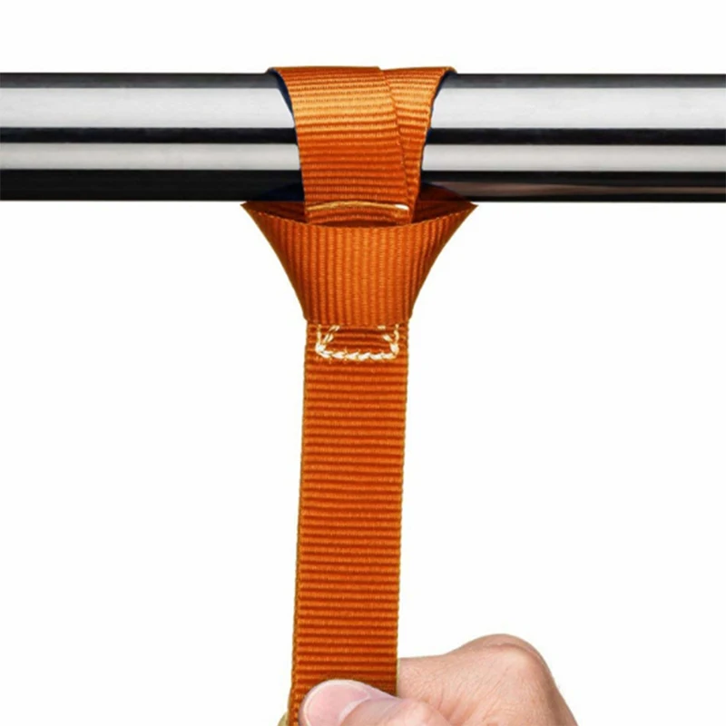 1/4Pcs Atv Soft Loop Tie Down Straps Ratchet Towing Cargo ATV Motorcycle 600LBS Electric Tractor Ball New