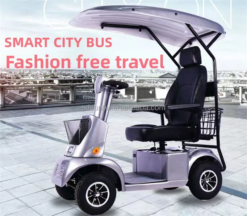 Four Wheel Electric Scooter Mini Bus Bike Distabled Car Golf With High Quality
