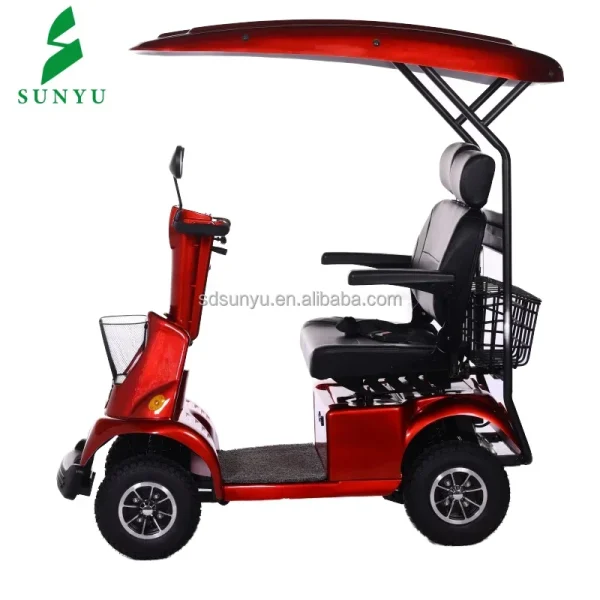 Four Wheel Electric Scooter Mini Bus Bike Distabled Car Golf With High Quality