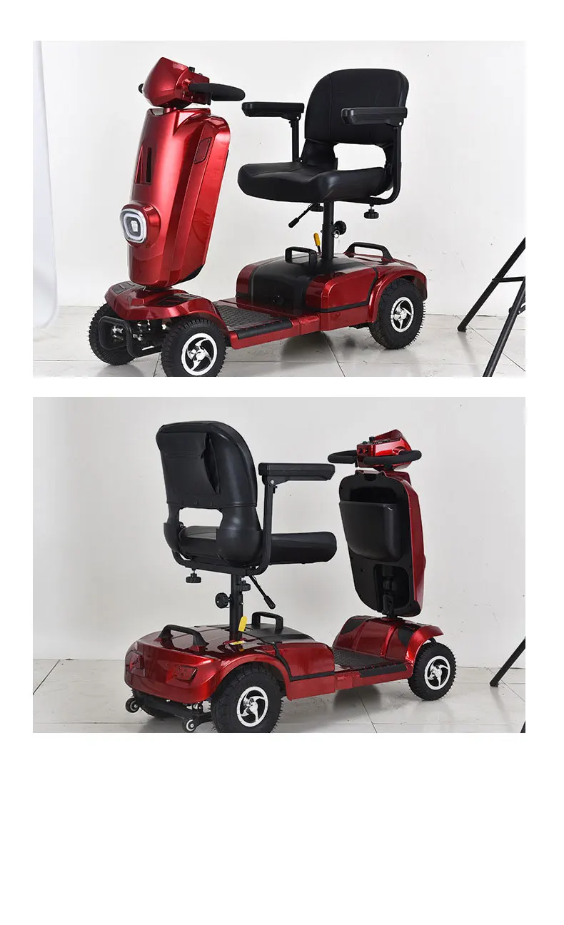 Wholesale Cheap Price Four Wheel Electric Scooter Four Wheeled Elderly Mobility Vehicle