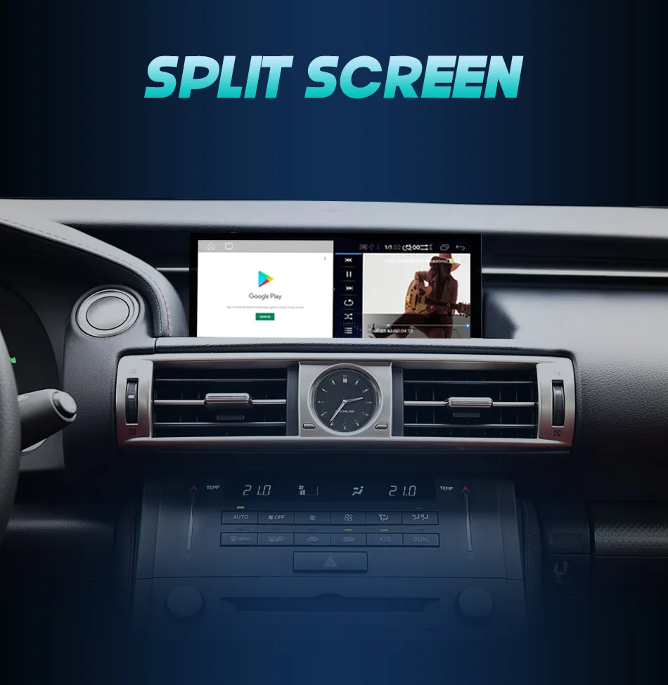 Android 14 Car Radio For Lexus IS RC 200 250 300 350 200t 300h 2013-2019 128GB Multimedia Video Player CarPlay Autoradio 4G