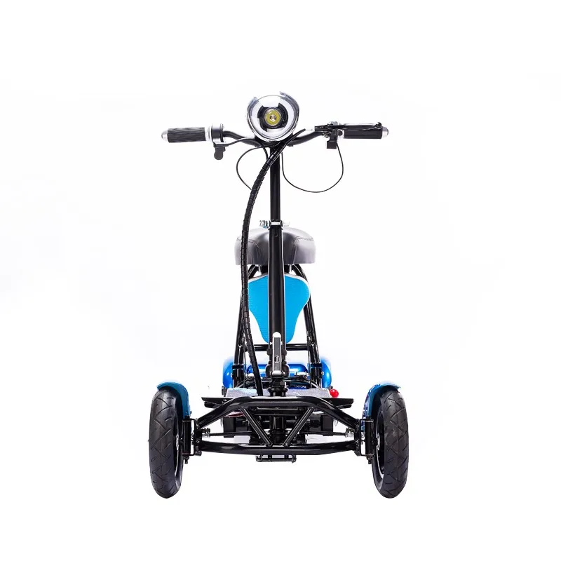 Rides Comfortably With Feel 4 Wheel Car For Sale Electric Scooters Foldable Mobility Scooters Electric 4 Wheel
